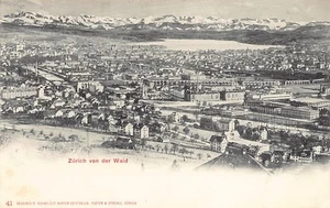 Schweiz - ZÜRICH - von der Wald - Verlag Pleyer & Stohl 41 - Picture 1 of 2