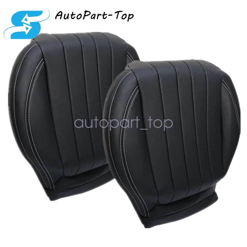 For 2017-20 Mercedes Benz E350 E400 E450 Front Bottom AC Leather Seat Cover Bck - Изображение 1 из 1