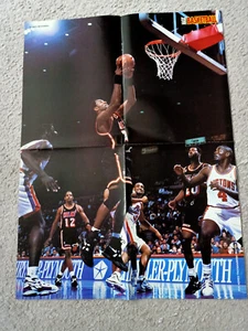 Alonzo Mourning / Utah Jazz -  Double Sided Poster 1997 22,5"16,8"   - Picture 1 of 4