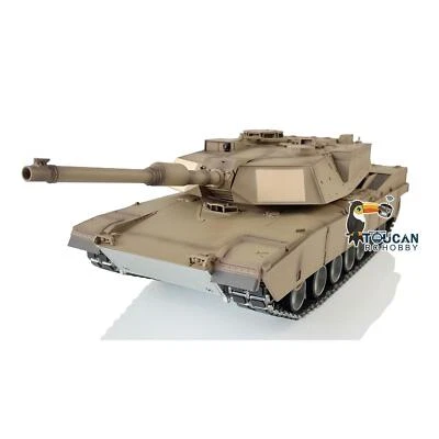 HengLong 1/16 Full Metal Chassis RTR RC Tank 3918 M1A2 Abrams 60 Degree Rotating - Image 1 of 4