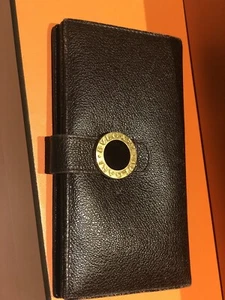 Bvlgari Women’s Brown Leather Wallet retail $695 - Picture 1 of 7