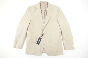 TOMMY HILFIGER BEIGE 42 REGULAR THFLEX BLAZER SPORT COAT JACKET MENS NWT NEW - Picture 1 of 8