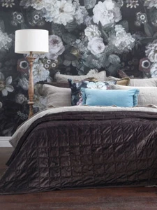 MM Linen Meeka Coffee Coverlet Set - Picture 1 of 2