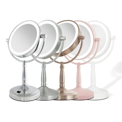 Zadro LED Lighted Makeup Mirrors for Women with 10X/1X Magnification & Cordless - Image 1 of 4