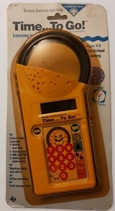 Texas Instruments Time...to Go Vintage Lernspielzeug 1989 Alter 4-8 Vorschule Neu - Bild 1 von 2