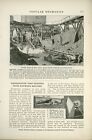 1919 Magazine Article Large Coal Pile Fire in Maine Put Out with Conveyors