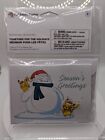 Pokemon Center | Together For The Holidays Pokémon Pin & Greeting Card | New