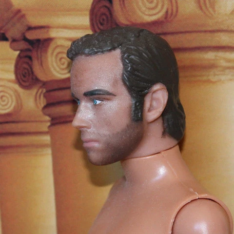 Nude Lone Ranger 1:6 scale Doll Bright Blue Eyes just deboxed READ description Cover