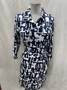 GLAMOUR DRESS BY JOHN MEYER/RETAIL$120/SIZE 10/LENGTH 37"/NEW WITH TAG/NAVY - Picture 1 of 2
