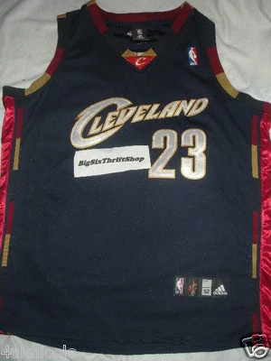 Adidas NBA Lebron James #23 Cleveland Cavaliers Authentic Sewn Jersey Size 52 - Image 1 of 2