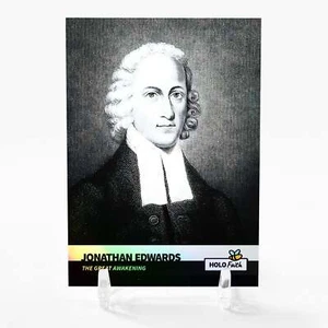 JONATHAN EDWARDS Holographic Art Karte 2023 GleeBeeCo Holo Faith #JB6B - Bild 1 von 2
