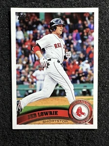 Jed Lowrie #576 2011 Topps Baseball Menge Boston Red Sox - Bild 1 von 3