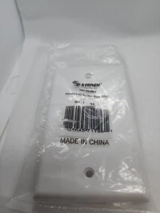 Steren Telephone Jack Phone Wall Plate RJ11 Modular 4-Conductor White - Picture 1 of 2