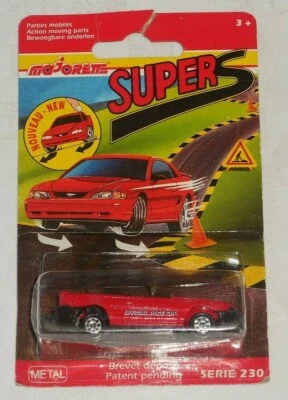 MAJORETTE SUPER S rossa serie 230  !!!! - Immagine 1 di 3