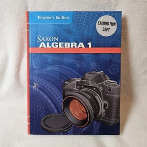 Saxon Algebra 1, Teacher's Edition by Saxon Publications, VG Examination Copy - Picture 1 of 9