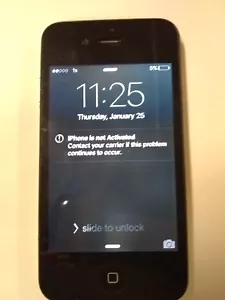 Apple iPhone 4s - 8GB - Black (Sprint) A1387 (CDMA + GSM) - Working (FC/P34) - Picture 1 of 8
