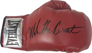 Mike Tyson Signed "Mike The Great" Red Boxing Glove Right JSA & Tyson Hologram - Picture 1 of 4