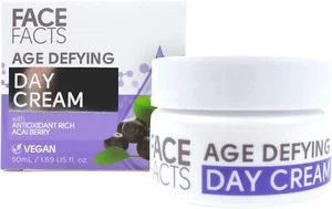 Face Facts Age Defying Day Cream | Hydrates + Smoothes | Acai Berry |50ml