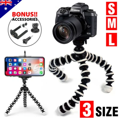 Flexible Octopus Tripod Stand Gorilla Pod For Universal Phone GoPro Camera DSLR - image 1 of 4