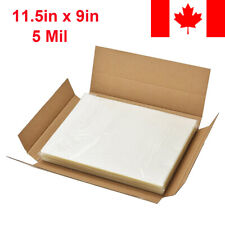 100 - 1000 Pack Thermal Laminating Pouches Sheets 11.5'' X 9" Letter Size 5 Mil