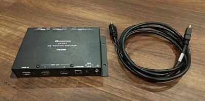Crestron HD-DA-2 HDMI Audio Switcher 1080p HD UHD 4K Ethernet Monitoring HDCP - Image 1 of 4