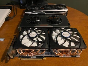 Pristine NOS Never Used GTX 690 4GB GPU With ARCTIC Accelero Twin Turbo Cooler! - Picture 1 of 9