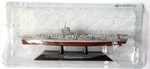 Portaaviones HMS Illustrious, buque de guerra/acorazado 1940, modelo de barcos. 1:1250 - Imagen 1 de 3