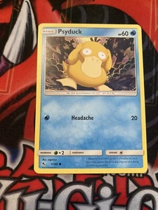 Pokémon TCG Psyduck Hidden Fates 11/68 Regular Common-NM - Picture 1 of 2