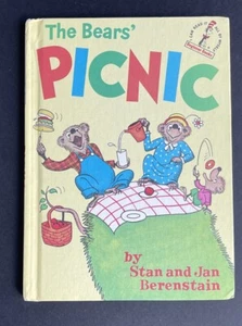 The Bear’s Picnic By Stan & Jan Berenstain 1st Edition Vintage 1966 Hardcover - Imagen 1 de 19