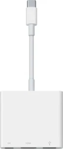 Apple MUF82AM/A USB-C Digital AV Multiport Adapter–Versatile 3-in-1 Connectivity - Photo 1/3