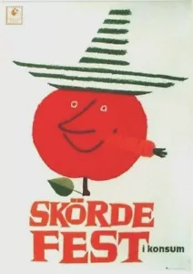 Original vintage poster VEGETABLE GASTRONOMY FESTIVAL 1960 - Picture 1 of 1