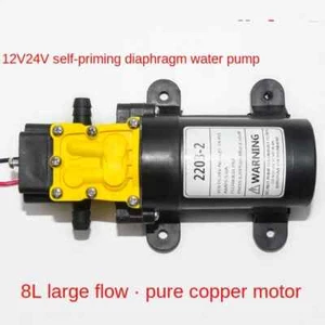 Mini Trumpet DC Diaphragm Water Pump 12V24V Electric Sprayer Self-priming Pump - Bild 1 von 16
