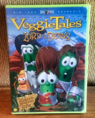 Veggie Tales Lord Of The Beans 2005 Big Idea Entertainment Used Not Tested - Image 1 of 3