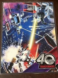2024 Dynamite Transformers 40 aniversario #23 5 de 9 juego de tarjetas de conexión A - Imagen 1 de 2
