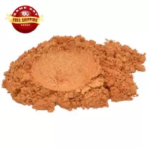 LOVELY LEO / ORANGE / YELLOW MICA COLORANT PIGMENT POWDER COSMETIC GRADE 4 OZ - Picture 1 of 12