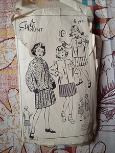 Child's Suit 6years Complete Vintage Sewing Pattern Style 720 - Picture 1 of 11