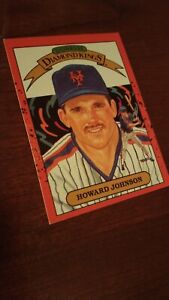 1990 Donruss  #18 Howard Johnson - New York Mets Diamond King***Rare Error***