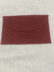 Originale astuccio in pelle scamosciata rossa porta orologio CARTIER - Imagen 1 de 15