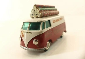 Tekno Dk n° 405 VW VOLKSWAGEN BULLI DEN RODE LOBER rare - Imagen 1 de 8