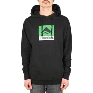Emerica Classic Combo Pullover Hoodie - Black - Picture 1 of 4