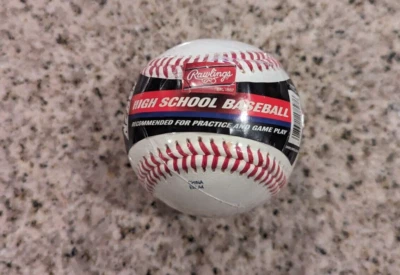 Estampilla RHS de béisbol de la escuela secundaria Rawlings RHSBT, 1 pelota Foto 1 de 4