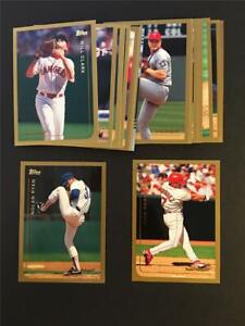 1999 Topps Texas Rangers Team Set With Traded 20 Cards