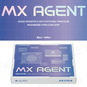 MONSTA X 2022 Fan-Concert MX AGENTE BLU-RAY Oficial K-POP Artículos Auténticos - Imagen 1 de 10
