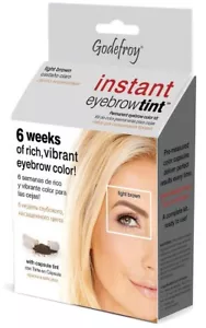 Godefroy Instant Eyebrow tint 6 weeks, color light brown - PACK 1 - Picture 1 of 2