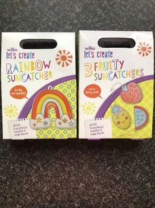 Wilko Let’s Create Suncatchers 2 PK, New - Picture 1 of 5