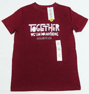 Cat & Jack Jungen T-Shirt "Together We Can Do Anything" Gr. XS,S,M,L,XL  - Bild 1 von 3