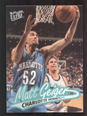 1996-97 Ultra #13 Matt Geiger - Image 1 of 2