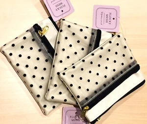 Mini Mesh Zipper Bags Pouch Coin Purse ID Credit Card Holder Organizer AU Stock - Picture 1 of 4