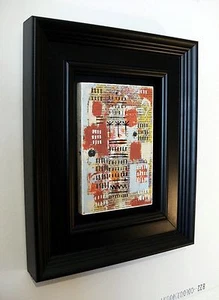 SUPERB SIMON KIRK ORIGINAL "Tigre" ABSTRACT PAINTING - Picture 1 of 2