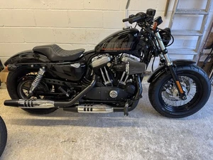 2015 Harley Davidson Sportster Forty Eight 48 in Black 13K miles Stage One FP3 - Picture 1 of 18